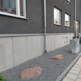 ip-sockel på ett hus